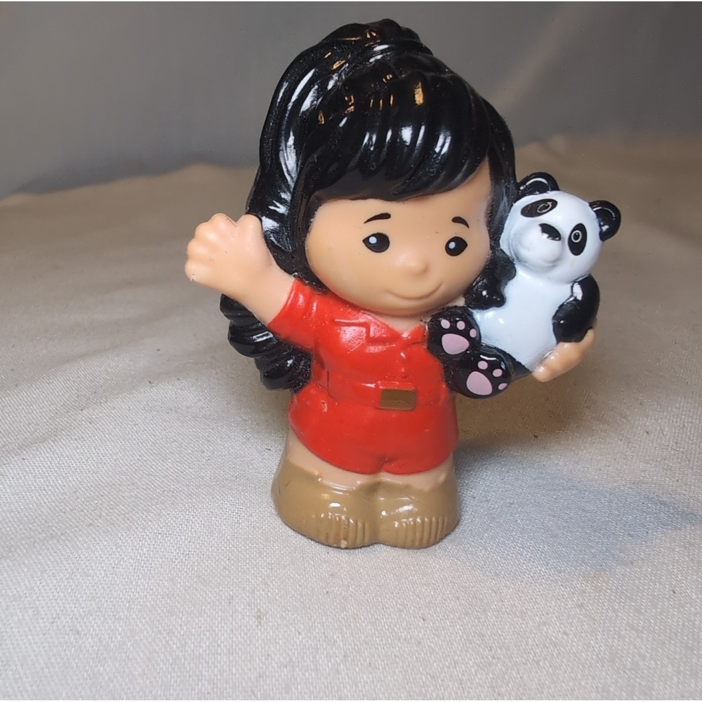 Little People Giant Panda Zoo Keeper Anne Figure Fisher Price